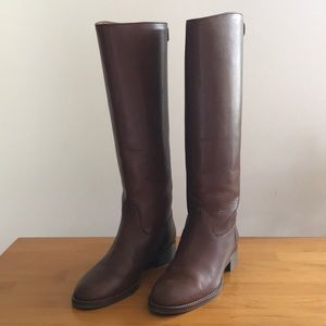 J Crew Field Leather Riding Boots